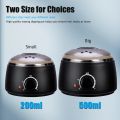 200ML Hair Removal Wax Machine Kit+Wax Beans 500ML/200ML Portable Hair Removal Wax Melting Machine Depilatory Skin Care Paraffin staloofy hair.