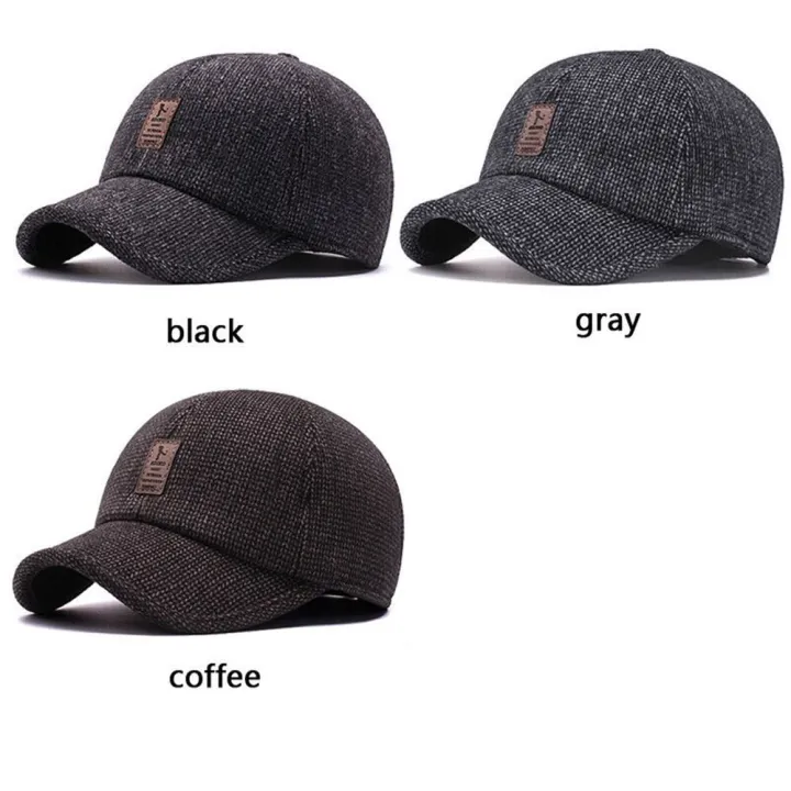 Men%20Autumn%20Winter%20Hat%20Outdoor%20Thick%20Warm%20Adjustable%20Earmuffs%20Baseball%20Cap%20Bomber%20Thick%20Hats%20-%20Image%205