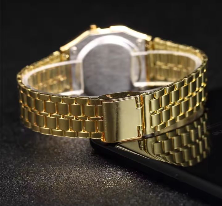 Casio%20Vintage%20Digital%20Watch%20Gold%20Stainless%20Steel%20Unisex%20Water-Resistant%20New%20-%20Image%207
