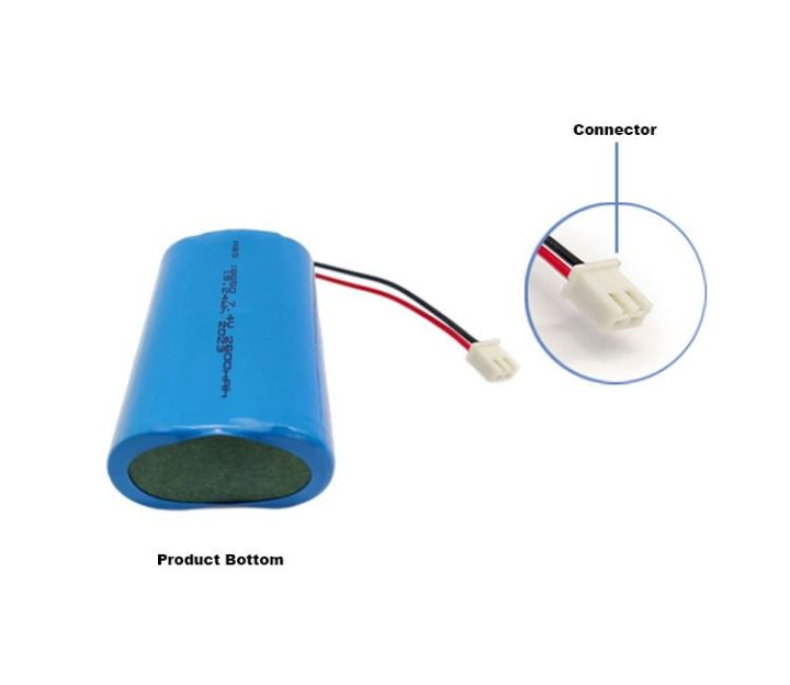 Rechargeable%20Lithium-%20ion%20Battery%207.4V%202000mAh%20Li-ion%20battery%20pack%202%20pin%20for%20M60%20Phones%20GPS%20Tracker%20Robocar,%20LED%20Lights,%20%20etc.%20-%20Image%203