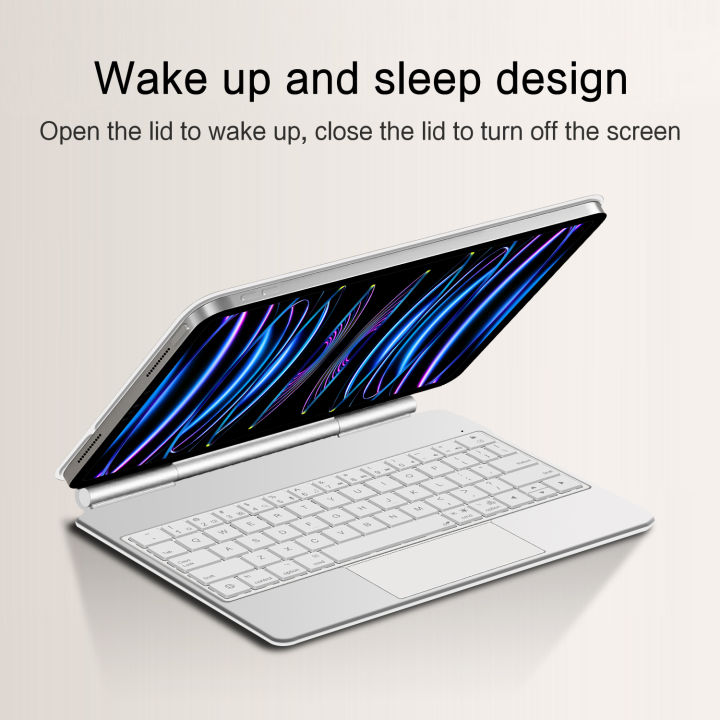 Smart%20PIN%20Plug&Play%20Magic%20Keyboard%20Case%20For%20iPad%20Pro%2011/12.9/13%20M4%20M3%20M2%20Air%204/5/6/7%2010.9%20Multi-touch%20Pogo%20Pin%20Reverse%20Charging%20-%20Image%205
