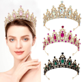Floral Stone Pearl Crystal Wedding Bridal Tiara Crown Rhinestone Headbands Hair Hairband.