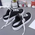 2026 Spring Summer Women Canvas Sneaker Low Top Denim Sneakers Ladies Lace-Up Flat Canvas Board Shoes Female Sapatos Femininos. 