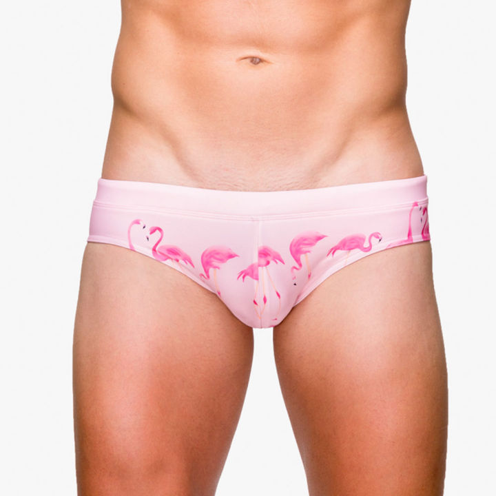 Men%20Swimwear%20swim%20Briefs%20Padded%20Swimming%20Trunks%20Tight%20suit%20flamingo%20Printed%20Swimsuit%20Surfing%20Summer%20Beach%20Sports%20Pants%20Push-up%20-%20Image%204