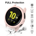 Case+Glass For Samsung Galaxy Watch Active 2 44mm 40mm Cover Bumper Accessories Protector Full Coverage Matte Screen Protection. 