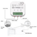 Smart ZigBee Garage Door Sliding Gate App Remote Control Open CLose and Timer Support Alexa  Home Tuya Gateway Needed. 