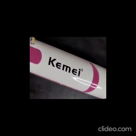 Kemei KM-1291 Professional 3 in 1 Hair Straightener Curler And Zic Zac Iron - Hair Straightener