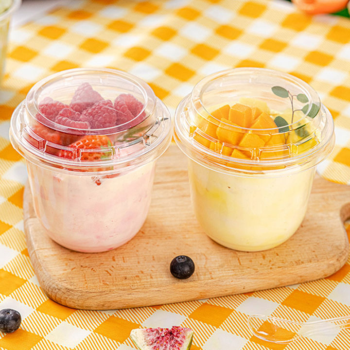 10Pcs%2010Oz%20Disposable%20Mousse%20Cups%20Cake%20With%20Lid%20Clear%20Plastic%20Boxes%20Ice-Cream%20Dessert%20Picnic%20Pudding%20Jelly%20Dessert%20Yogurt%20Cups%20-%20Image%203