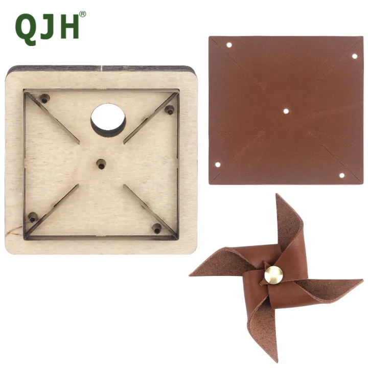 Key Ring Windmill QJH Big Windmill Leather Cutting Die, Hand Metal Punch Tool, DIY ...
