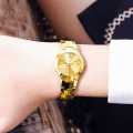 Luxurious Ladies Golden Fashion Watch 100% Imported Quality Classical Collection Fashion Watch for Girl's. 
