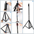 33cm LED Selfie Ring Light Photography Lights Warm Cold Lamp With Tripod Dimmable USB Ringlight For Tiktok Video Live Fill Lamp.