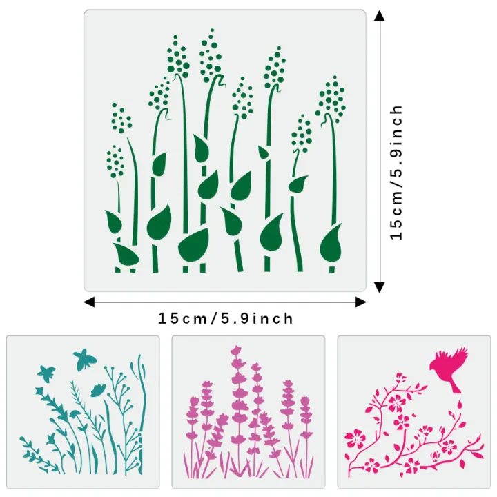 15PCS%20Large%20Stencil%20Templates%20%E2%80%93%206*6inch%20Reusable%20Painting%20Set%20for%20Wall,%20Fabric,%20DIY%20Crafts%20-%20Image%202