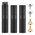 3/7Pcs 8ml Rotating Perfume Bottle Dispenser Glass Inner Cosmetic Spray Bottle Press Funnels Dispensing Accessories. 