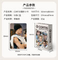 50Pcs/Set Laser Card Kpop Idol CORTIS Lomo Cards JAMES JUHOON MARTIN SEONGHYEON KEONHO Printd Photocards Fans Gift.