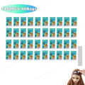 36pcs/set Hijab Tape Muslim Women Hijab Accessory Non-slip Undercap Scarf Double Sided Invisible Adhesive Tape Easy to Use.