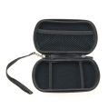 Hard Case Travel Carrying Protector Bag For PSP GO Console Carry Protective Cover Storage Bag With Wrist Strap Zipper. 