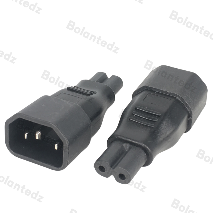 AC convert IEC C14 to C7 power adapter C14/C7 IEC C7 to C14 plug ...