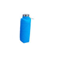Folding Silicone Water Bottle Outdoor Creative Food-grade Silicone Portable Sports Water Bottle Diamond-shaped. 