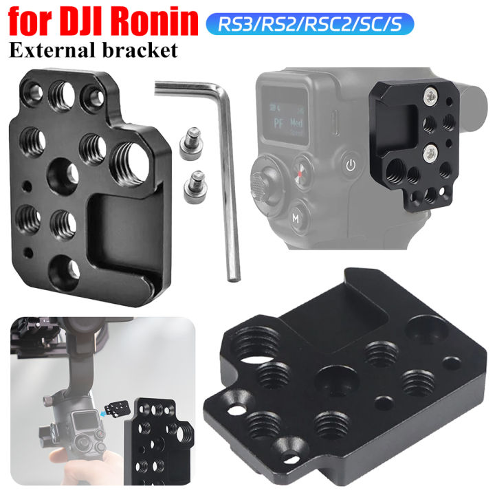 Cold%20Shoe%20Stabilizer%20Extension%20Plate%20Adapter%20Board%201/4%203/8%20Inch%20Hole%20Gimbal%20Mount%20Plate%20for%20Camera%20Stabilization%20-%20Image%202