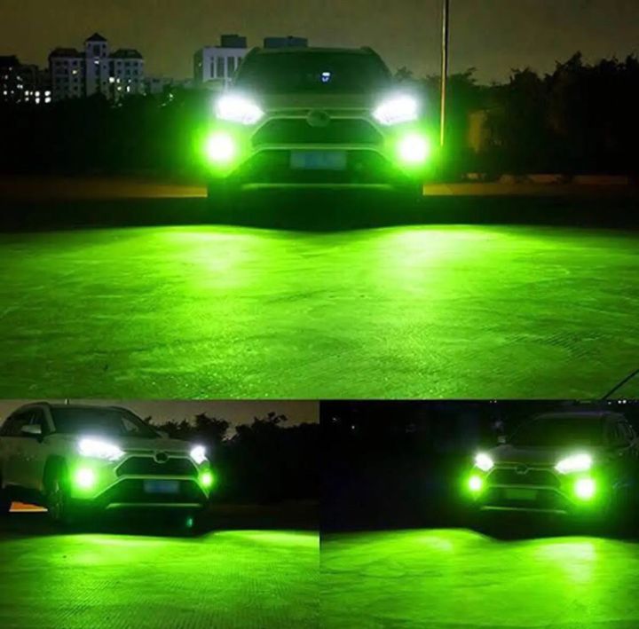 Lime Green Fog Led Lights For All Cars