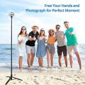 Selfie Stick 5 Fit Phone Tripod Bluetooth Remote Extendable Monopod. 