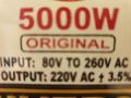 Philips stabilizer 5000 watt pure copper 100 %. 