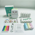 Portable Wireless Mini Thermal Printer - Multi-Function, Cute Design, Print Worksheets, Labels, Photos & Text, for Travel, Home. 
