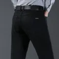 Men Classic Advanced Fashion Brand Jeans Jean Homme Man Soft Stretch Black Biker Masculino Denim Trousers Mens Pants Overalls. 