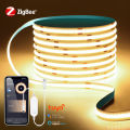 Smart Switch ZigBee COB LED Lights Strip Tuya Alexa USB 5V Dimmable Neon Tape Room Cabinet Car Decor TV Backlight WIFI Lamp 1-5M lightify. 