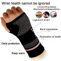 1pc Lifting Wrist Straps, Professional Wristband, Sports Compression Wrist Guard Arthritis Brace Sleeve. 