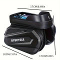 Mountain Bike Front Beam Bag, Mountain Bike Double Bag, Mobile Phone Bag, Upper Tube Bag, Waterproof Saddle Bag, Cycling Equipme. 
