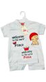 Newborn Baba WELCOM TO THE WORLD PRINCE ROMPER SET 2 Pice for summer stuuff Trending newborn baby outfits for first arrival 0-3 Month’s  Latest newborn babies apparel , Affordable newborn babies fashion newborn babies clothes. 
