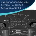 20W Powerful Wireless Portable Dual Microphone Bluetooth Sound Outdoor Family Party Karaoke Subwoofer Boom Box with 2 Microphone. 