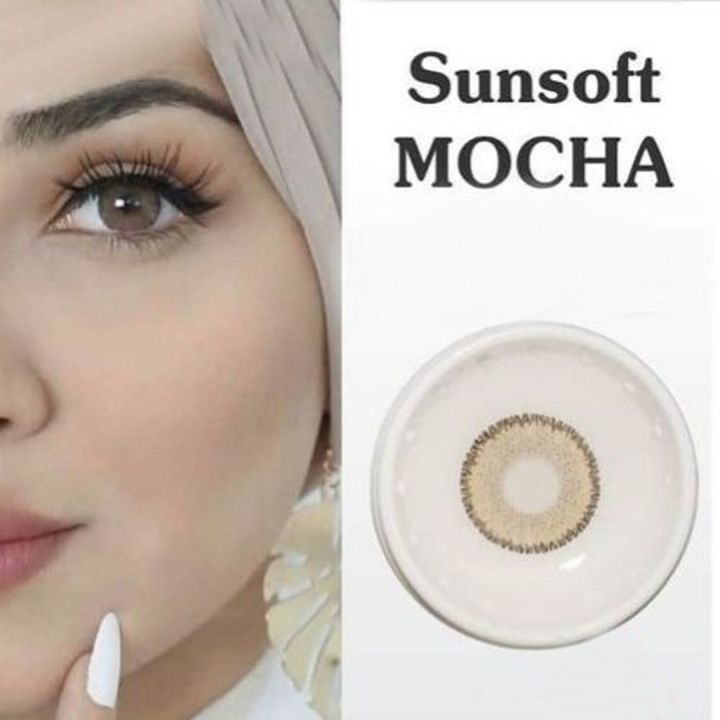 SunSoft Mocha Coloured Contact Lense