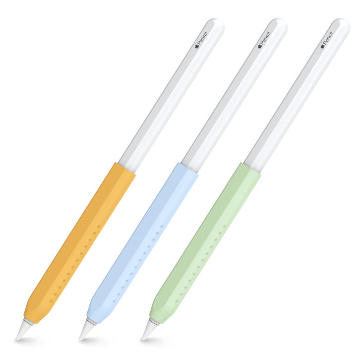Stylus Cover for Apple Pencil 1 2 3 USB-C Anti Slip Tablet Touch Pen Grip Holder Case for Apple pencil pro