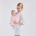 Cotton Baby Wrap Carrier Newborn to Toddler Stretchy Cotton Travel Baby Wrap Carrier Baby Sling 0-36 Months Portable Breathable. 
