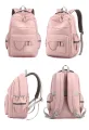 girls school bag for kids purple school backpack for girls children pink bookbag primary students gift large capacity backpack. 