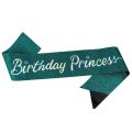 Glitter Birthday Princess Sash Birthday Sashes for Girls Women 16th 18th 21st 30th 40th Happy Birthday Party Decoration Supplies. 