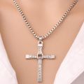 Fast and Furious 6 7 hard gas actor Dominic Toretto / cross necklace pendant, for your boyfriend. 