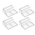 4Pcs/Set Acrylic Fish Tank Lid Cover Support Holder 6-12mm Multifunctional Glass Aquarium Top Cover Support Rack Aquarium Stands. 