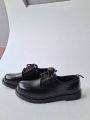Black Dr Martin School Shoes For Boys. 