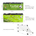 Football Sports Toys Game, Children's Foldable Football Goal with Pump and Ball Outdoor Lawn Soccer Training  for Kids. 