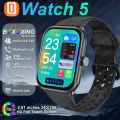 Watch 5 Global Version Smartwatch Men Women HD AMOLED Display Heart Rate Bluetooth Call Track Waterproof Sports Smart Watch.