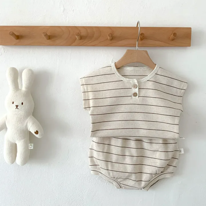 Summer%20Baby%20Girls%20Clothes%20Set%20Stripe%20Boys%20Infant%20Clothing%20Set%20Top%20PP%20Shorts%20Suit%202PCS%20Outfits%20Toddler%20Baby's%20Leisure%20Sports%20Set%20-%20Image%207