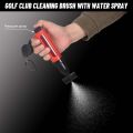 Golf club cleaning brush with hook Portable pressure water spray brush tank cleaning tool Golf cleaning accessories.
