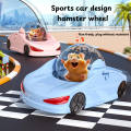 Hamster Running Ball Hamster Exercise Wheel Multiuse Hamster Toy Car Enjoyable  Sports Design Clear for Rat Small Animals Ferret. 