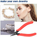 Jewelry Crimping Pliers For Making Tips Tool Tweezers Crimp Nose Pliers Jump Rings & Split Rings Double Rings Diy Accessories. 