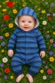Newborn Baby Clothing Boy Girl baby clothes items Bodysuit ful Sleeve fleece Romper 1pc Infant Toddler sleepwear. 