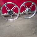 Motorcycle GD110 Style Alloy wheel rims for cd70cc bikes ( pure aluminum /imported ). 
