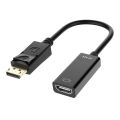 4K DisplayPort to HDMI-compatible Adapter Male DP to Female HDMI-Compatible Cable Converter Video Audio For HDTV PC Projector. 